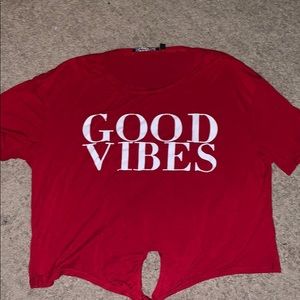 Good vibes shirt from Hippie Chic